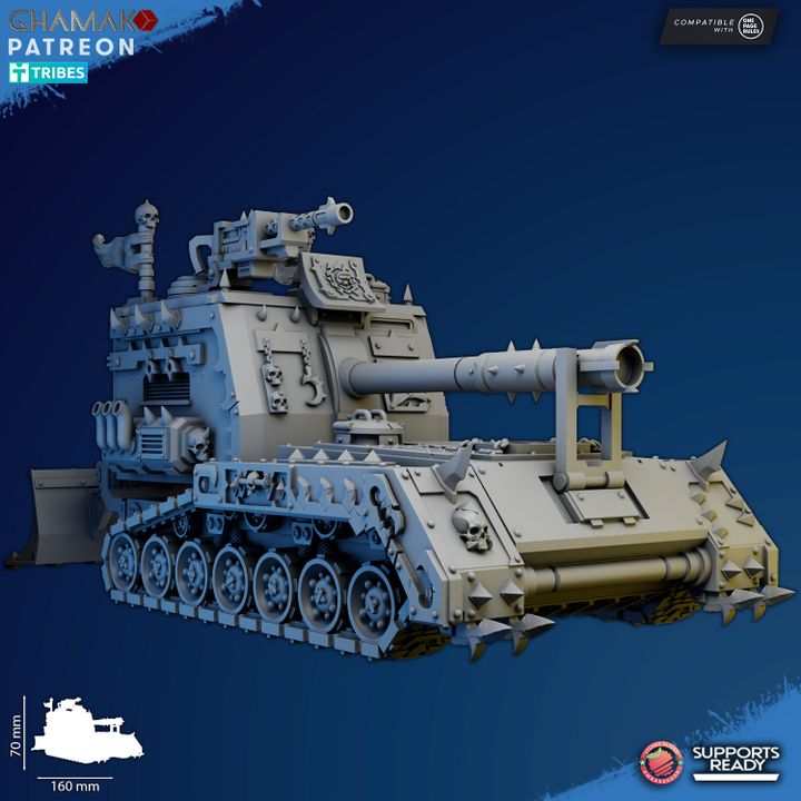 Sci-Fi vehicle miniature